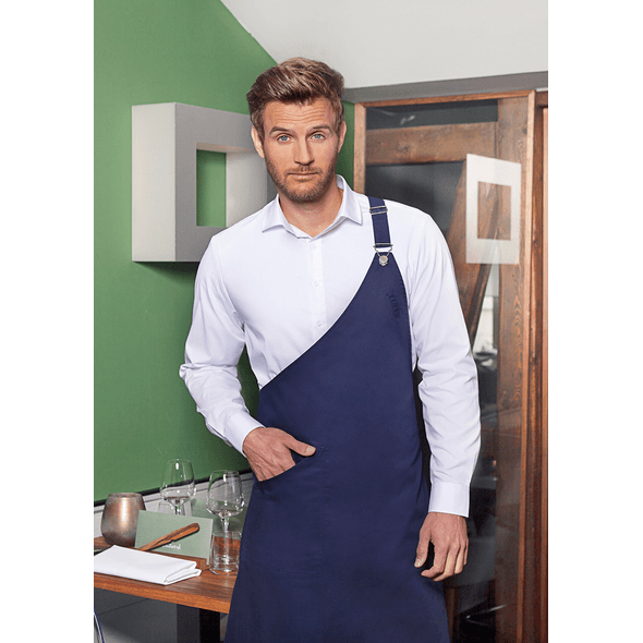 Karlowsky Passion | Classic asymmetric apron with pocket Karlowsky Passion | Classic asymmetric apron with pocket